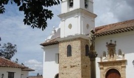 Iglesia del Carmen Villa de Leyva. Fuente: villadeleyvaextrema.com